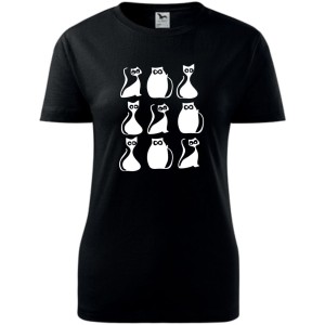 Damska koszulka - Koty