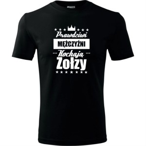 Męska koszulka - Prawdziwi mężczyźni kochają zołzy