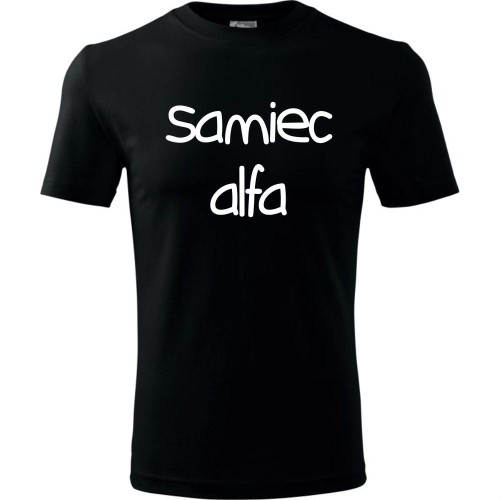 Męska koszulka - Samiec Alfa