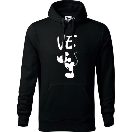 męska bluza z kapturem - lo ve 01