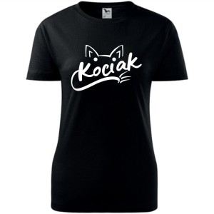 Damska koszulka - Kociak