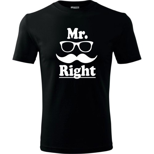 męska koszulka - mr right