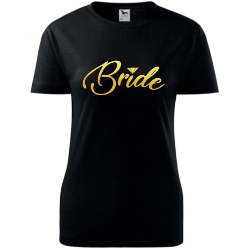 damska koszulka - bride