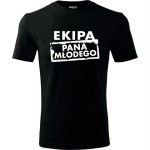 męska koszulka - ekipa pana młodego - t-shirt wieczór kawalerski