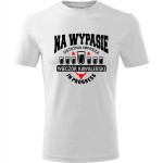 męska koszulka - na wypasie, ostatnia impreza, wieczór kawalerski in progress