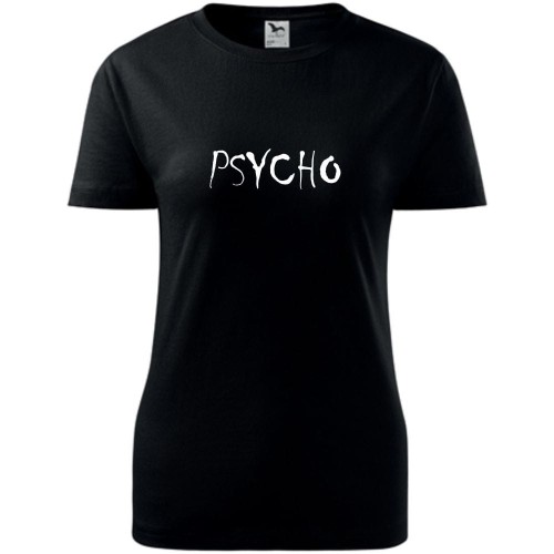 damska koszulka - psycho