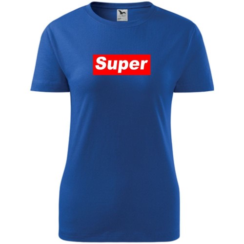 damska koszulka - super
