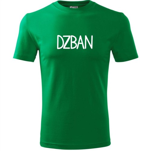 męska koszulka - dzban