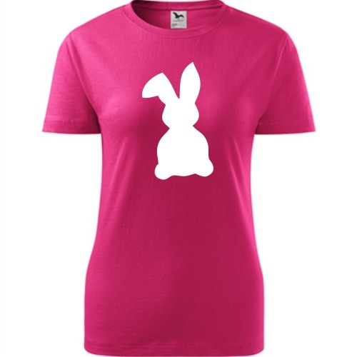 damska koszulka - zając