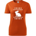 damska koszulka - zając