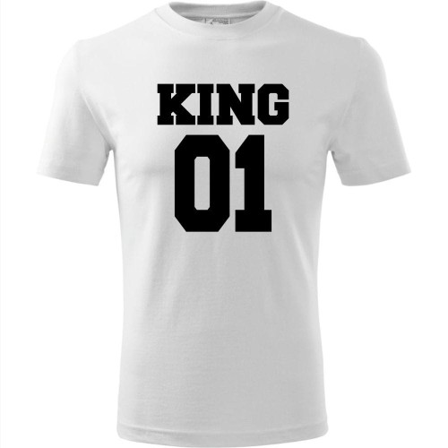 męska koszulka - king 01