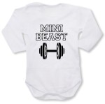 dziecięce body z dł. rękawem - mini beast