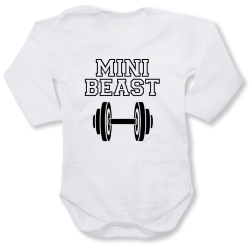 dziecięce body z dł. rękawem - mini beast