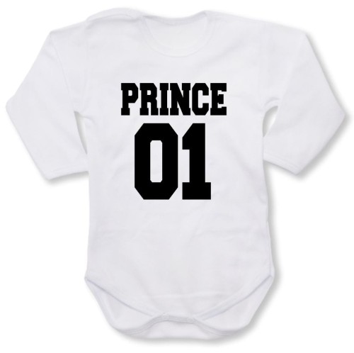 dziecięce body z dł. rękawem - prince 01