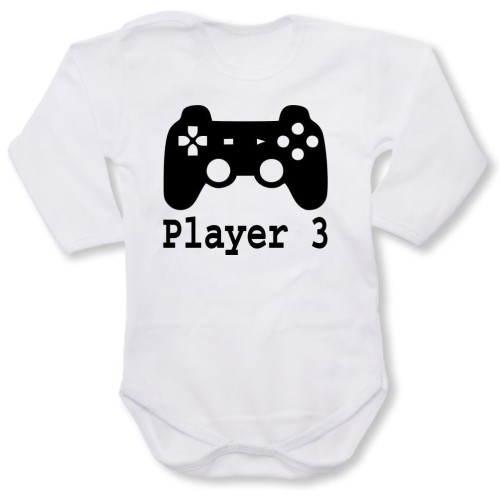 dziecięce body z dł. rękawem - player 3