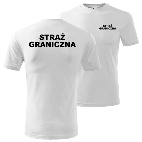 męska koszulka - straż graniczna