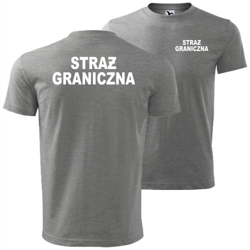 męska koszulka - straż graniczna