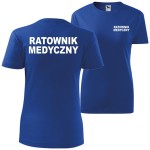 damska koszulka - ratownik medyczny