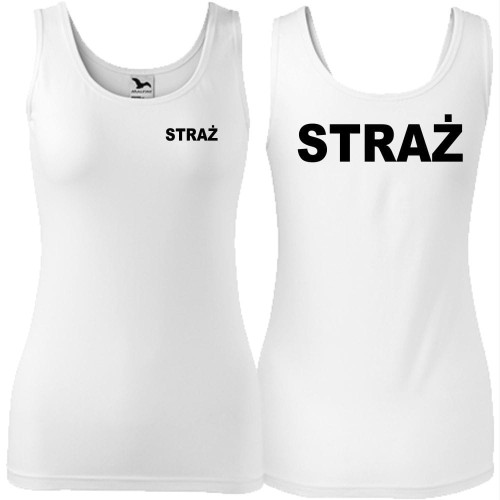 damski tank top - straż