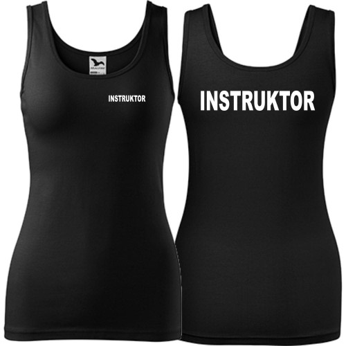 damski tank top - instruktor