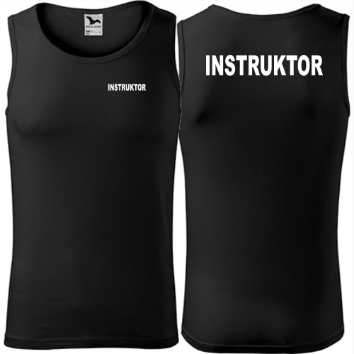 męski tank top - instruktor