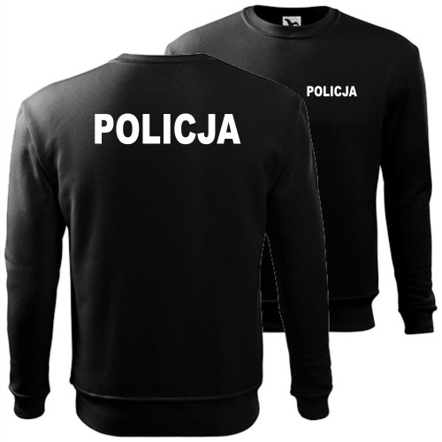 męska bluza klasyczna - policja