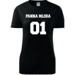 Damska koszulka taliowana - Team młodej Panna młoda