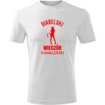 męska koszulka - diabelski wieczór kawalerski