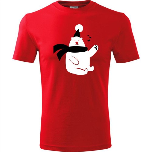 męska koszulka - misio t-shirt na święta prezent dla niego