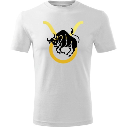 męska koszulka - znaki zodiaku - byk