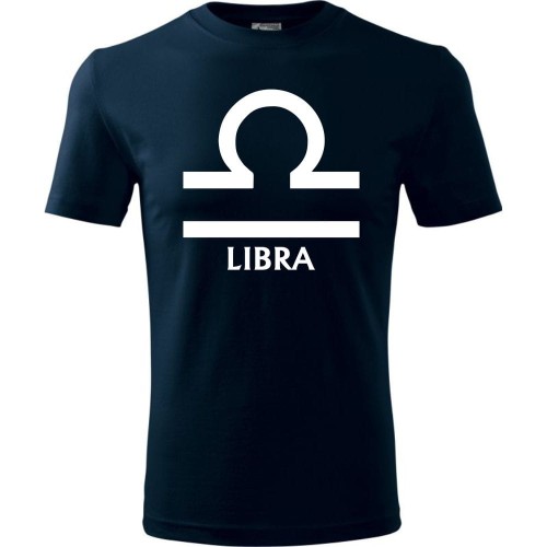 męska koszulka - znaki zodiaku - waga