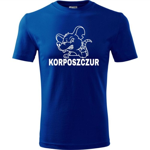 męska koszulka - korposzczur 01
