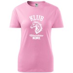 damska koszulka taliowana - klub miłośników koni