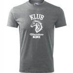 męska koszulka - klub miłośników koni