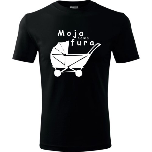 Męska koszulka - Moja nowa fura