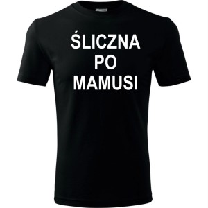 Dziecięca koszulka - śliczna po mamusi