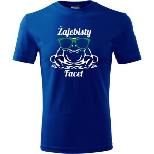 męska koszulka - żajebisty facet