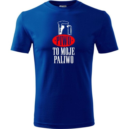 męska koszulka - piwo to moje paliwo 02