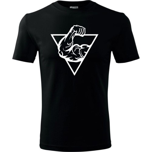 Męska koszulka Sportowa - Super ręka