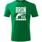 męska koszulka - broń się