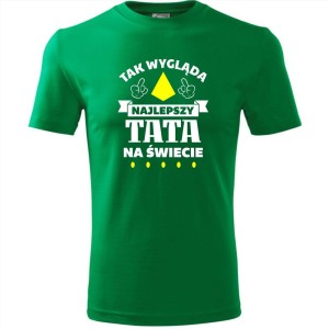 męska koszulka - tak wygląda najlepszy tata na świecie 03