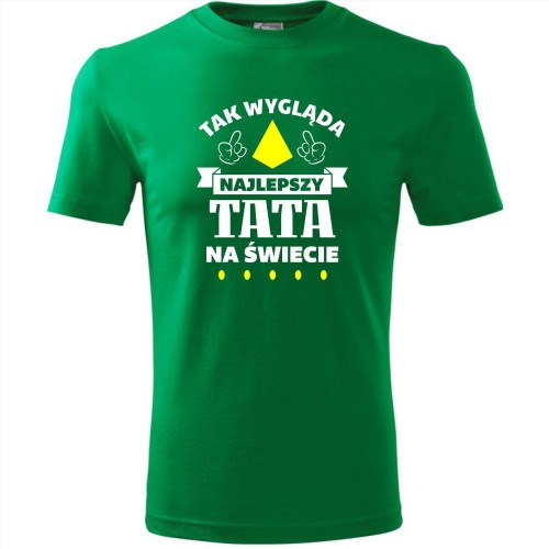 męska koszulka - tak wygląda najlepszy tata na świecie 03