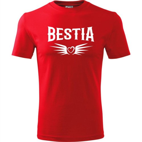 męska koszulka - bestia