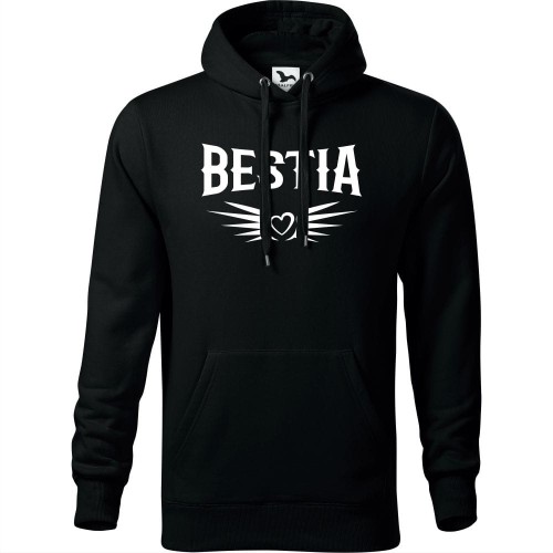 męska bluza z kapturem - bestia