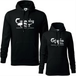 zestaw bluz z kapturem damska i męska - cudowna kobieta i cudowny chłopak - prawdopodobnie nalepsi na świecie