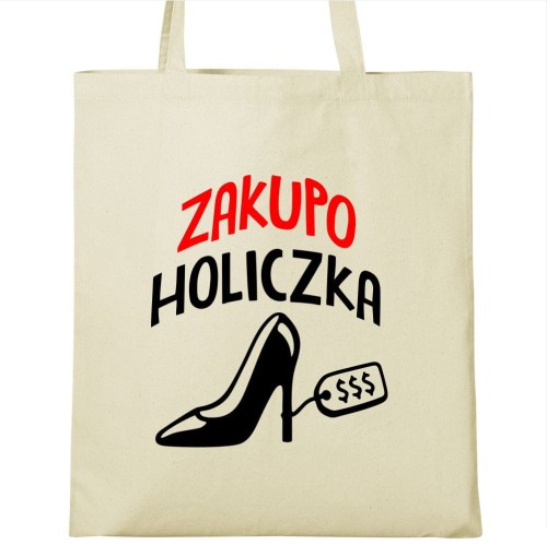 torba unisex na zakupy - zakupoholiczka
