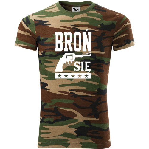 moro koszulka unisex - broń się