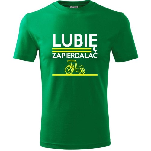 męska koszulka - lubię zapierdalać 02