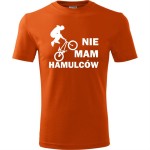 męska koszulka - nie mam hamulców