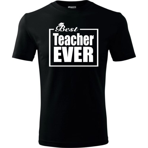 Męska koszulka - Best teacher ever